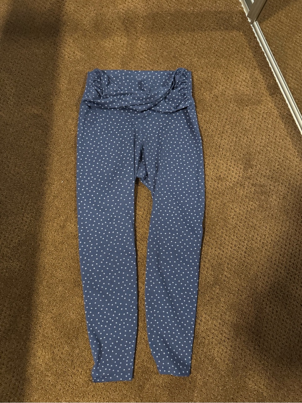 Nike Blue Dot Print Leggings
